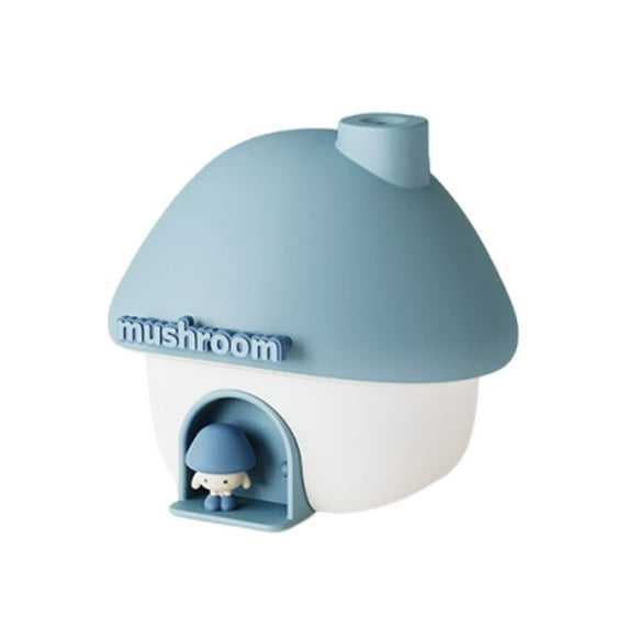 Mini Humidifier Wireless, Portable Cool Mist Humidifier with 7 Color Night Light and Dual Spray Modes, Silent Air Moisturizer for Bedroom Dorm Office