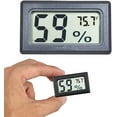 thumbnail image 1 of Mini Hygrometer Thermometer Digital Indoor Humidity Gauge Monitor with Temperature Meter Sensor Fahrenheit (℉), 1 of 6