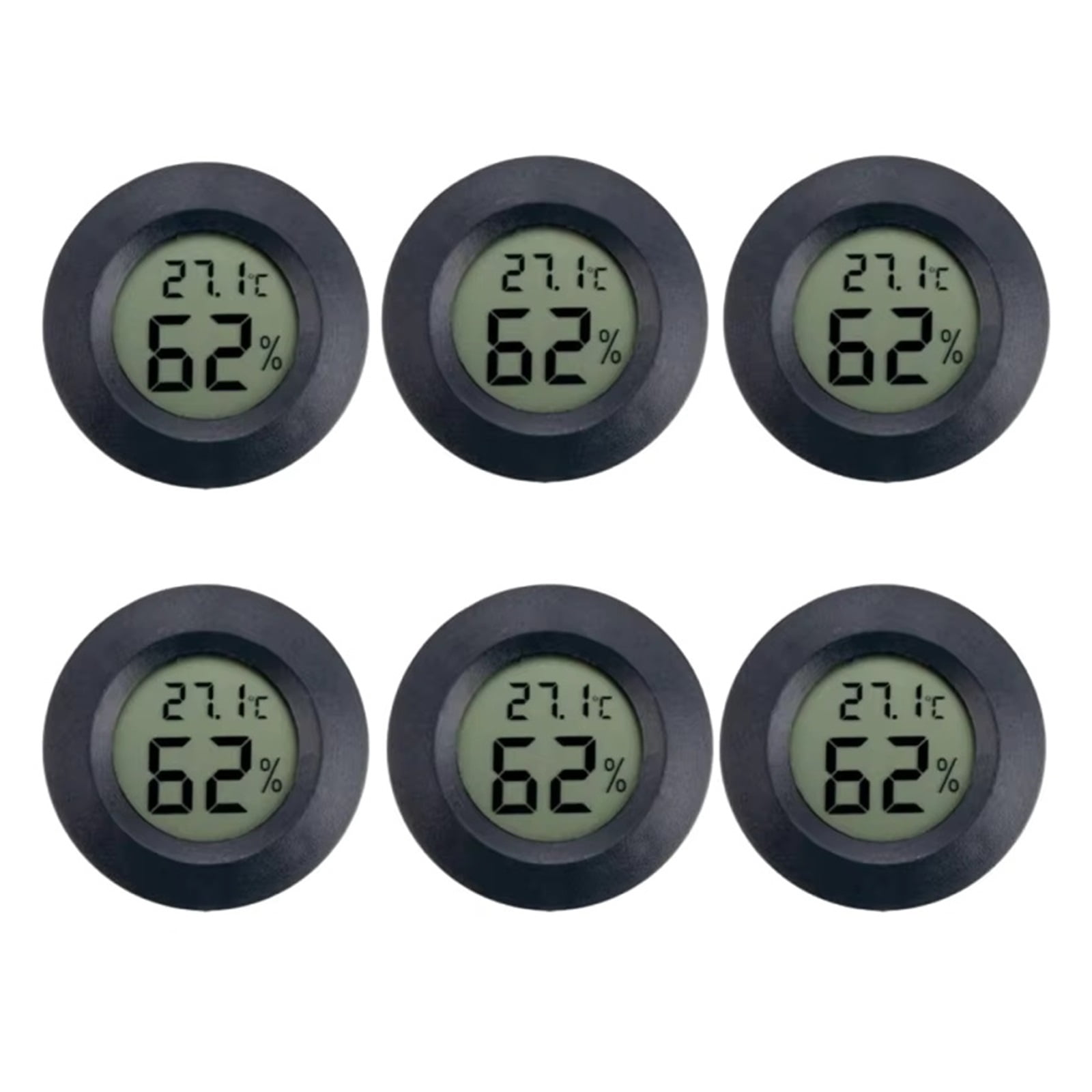Mini Hygrometer Thermometer Fahrenheit or Digital LCD Monitor Indoor Room Humidity Temperature Gauge ,Simple Operation