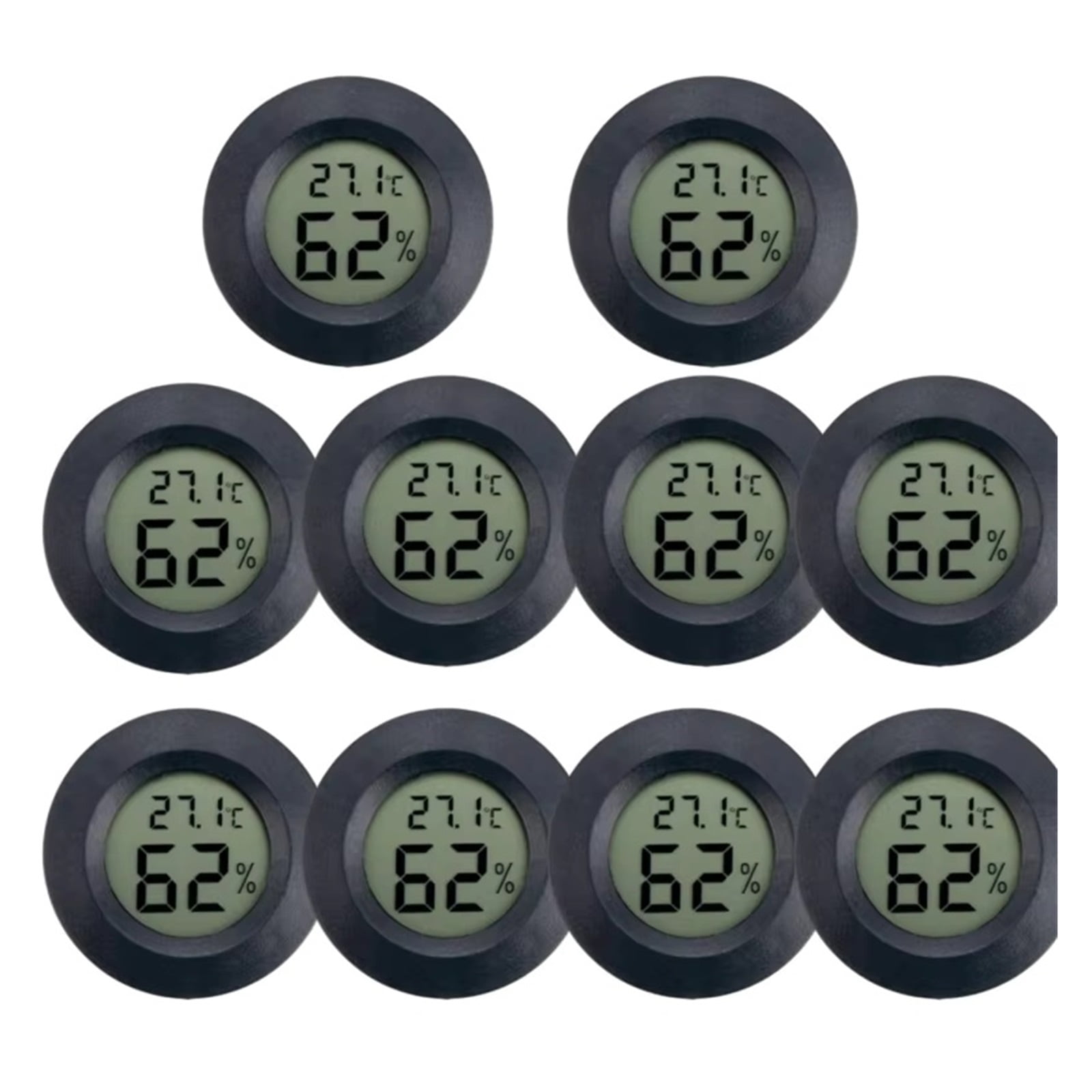 Mini Hygrometer Thermometer Fahrenheit or Digital LCD Monitor Indoor Room Humidity Temperature Gauge ,Simple Operation