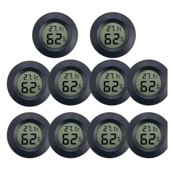 Mini Hygrometer Thermometer Fahrenheit or Digital LCD Monitor Indoor Room Humidity Temperature Gauge ,Simple Operation