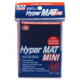 KMC Card Supply Mini Hyper Sleeves - USA Blue (60) New
