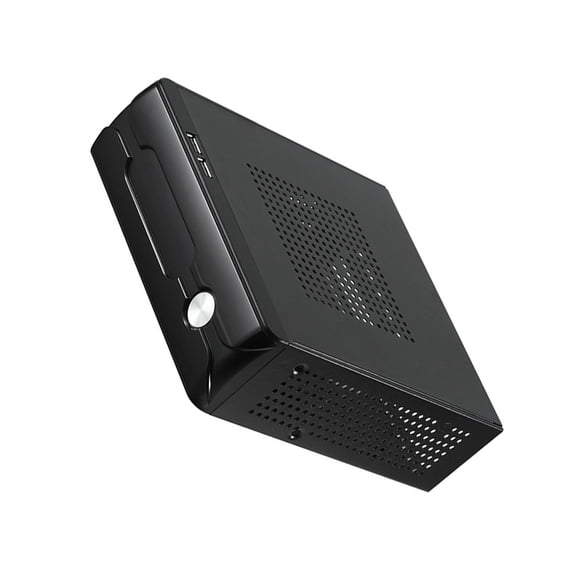 Mini ITX Case Slim Profile Practical Iron 2.0 USB Computer Case for Office
