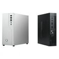 thumbnail image 1 of Mini ITX Computer Case All Aluminum Soft HTPC Single Slot Case with ITX Computer Case TX02 Mini Desktop Case, 1 of 10