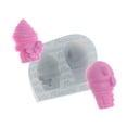 thumbnail image 1 of Mini Ice Cream  Cone Shape Silicone Mold - Fondant Mold Cake Cupcake Decoration Chocolate Baking Mould DIY, 1 of 2