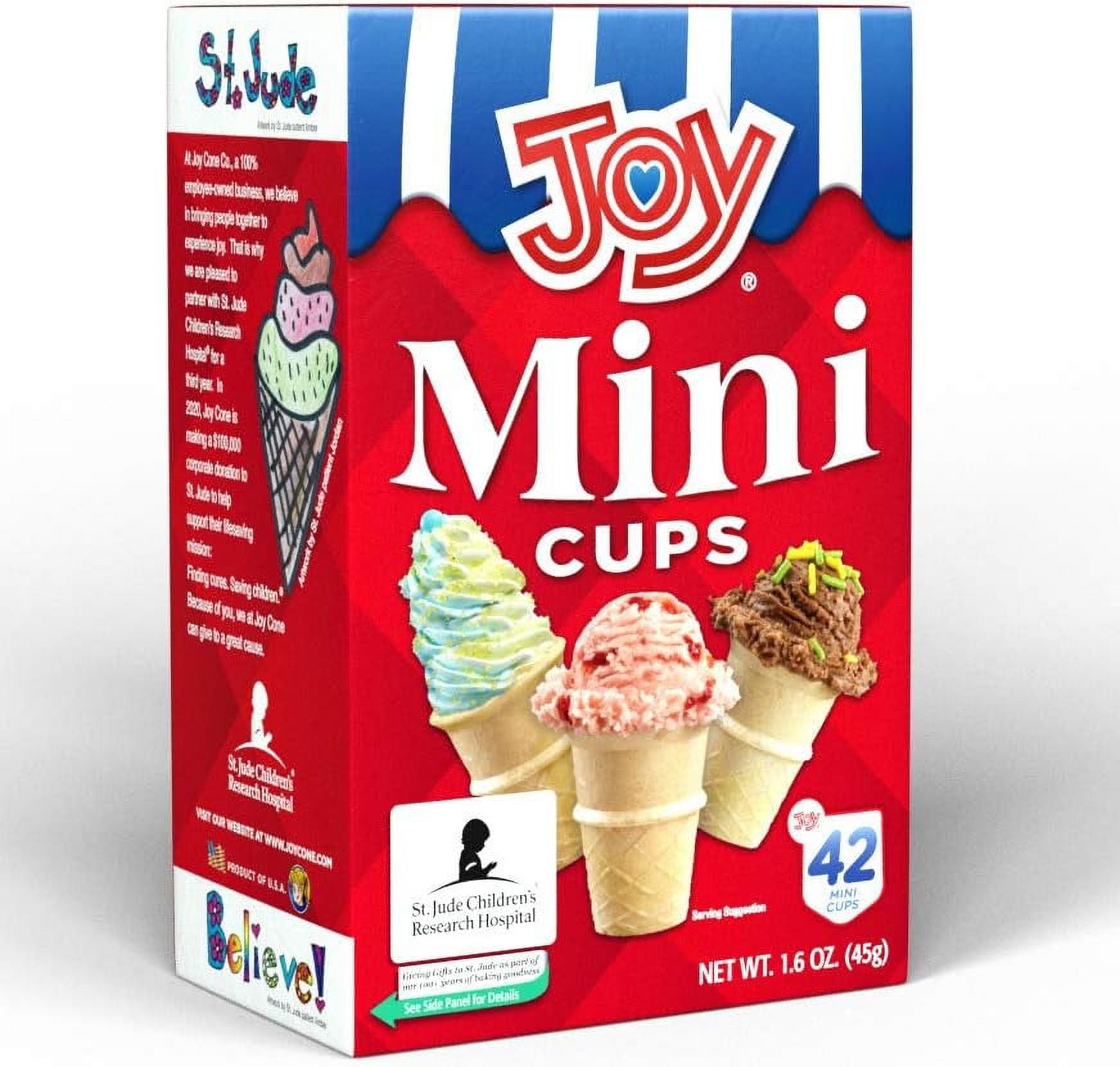 Mini Ice Cream Cups (8 cartons of 42 mini cups)