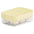 thumbnail image 1 of Mini Ice Cube Tray with Lid, 6 Cavity Silicone Small Ice Mold, Easy Release Stackable Ice Cube Maker, Ice Tray for Freezer Cocktail Whiskey Drinks Baby Food Summer Use, 1 of 4