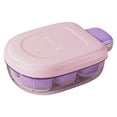 thumbnail image 1 of Mini Ice Cube Trays With Lid,1 Pack Durable Stackable Ice Cube Trays For Freezer,Easy-Release Plastic Ice Tray For Cocktail,Coffee,Small Ice Cube Mold For Mini Fridge/Travel/Dorm Freezer,Pink, 1 of 9