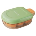 thumbnail image 1 of Mini Ice Cube Trays With Lid,1 Pack Durable Stackable Ice Cube Trays For Freezer,Easy-Release Plastic Ice Tray For Cocktail,Coffee,Small Ice Cube Mold For Mini Fridge/Travel/Dorm Freezer,Green, 1 of 9