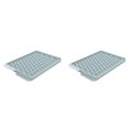 thumbnail image 1 of Mini Ice Cube Trays Small Tiny Round Pebble Crushed Nugget Ice Trays for Freezer Crushed Ice Tray For Chilled Drinks Coffee Juice,Gray,2, 1 of 6