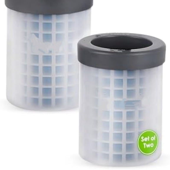 Mini Ice Cylinder- Squeeze & Release- Set of 2, Gray