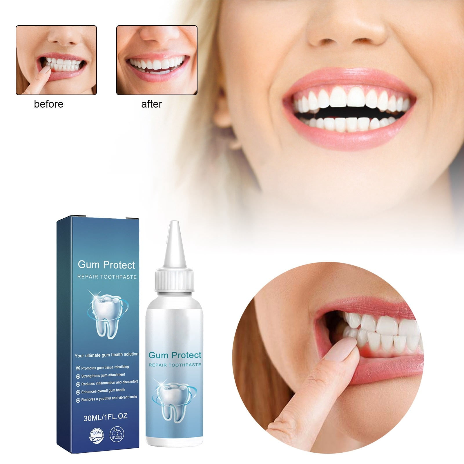 Mini Ice Pack for Hands Bleeding Gums Teeth Straightener for Adults Close up Toothpaste Make