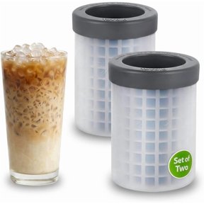 Mini Ice Squeeze & Release Cylinder, 2-Pack, Mini-Ice Cube Makers