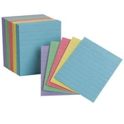Mini Index Cards, 3" x 2.5", Ruled, Assorted Colors, 200 Per Pack | Bundle of 2 Packs