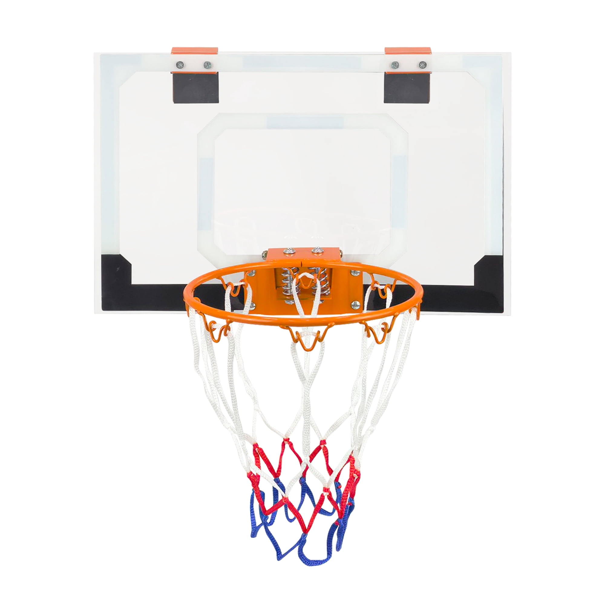 Mini Indoor Basketball Hoop, Over The Door Backboard and Rim Mini Indoor Basketball Hoops Set for Door, Boost Wall Mount Basketball Hoop for Wall Outdoor Office