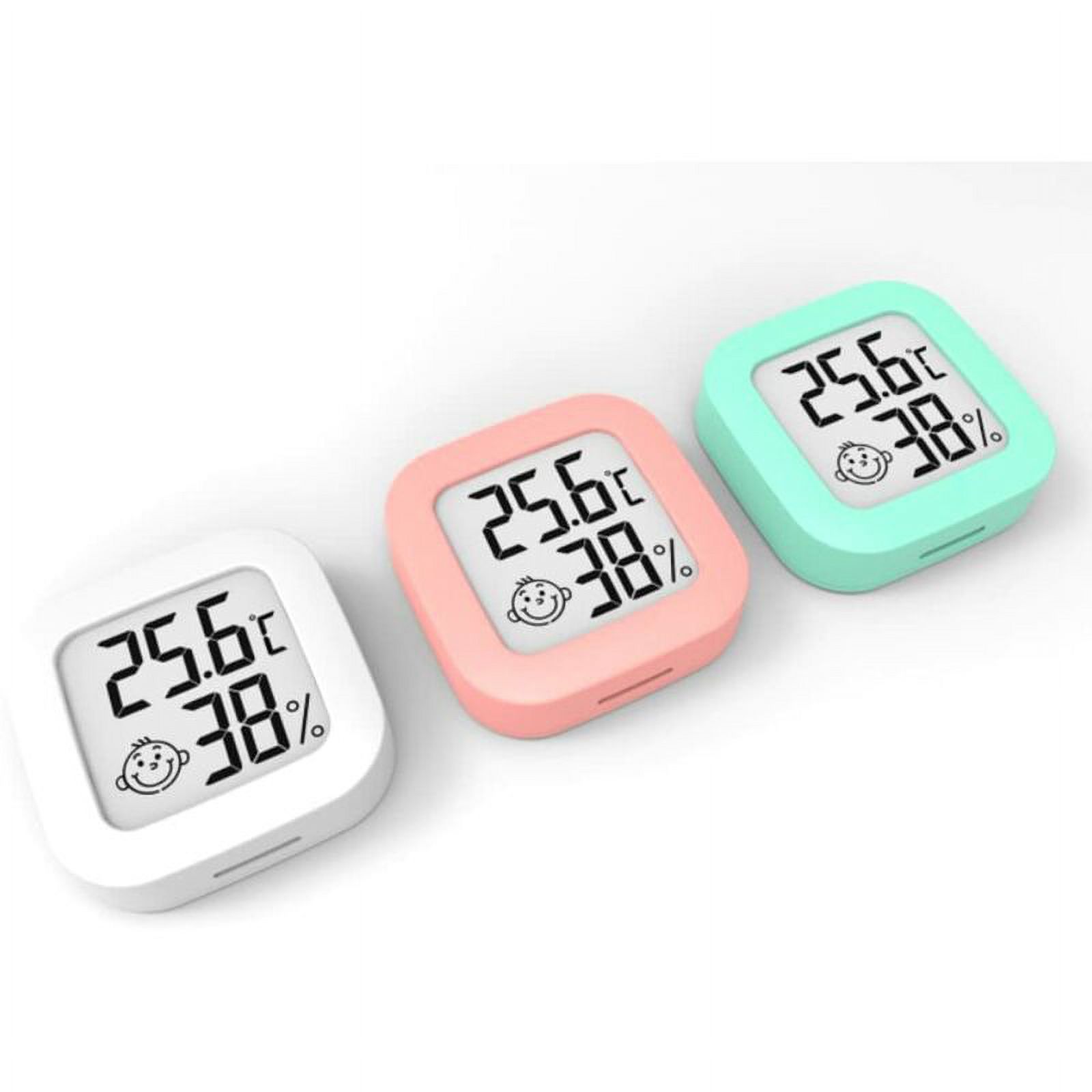 Mini Indoor Thermometer Hygrometer, Digital Thermo Hygrometer Indicator