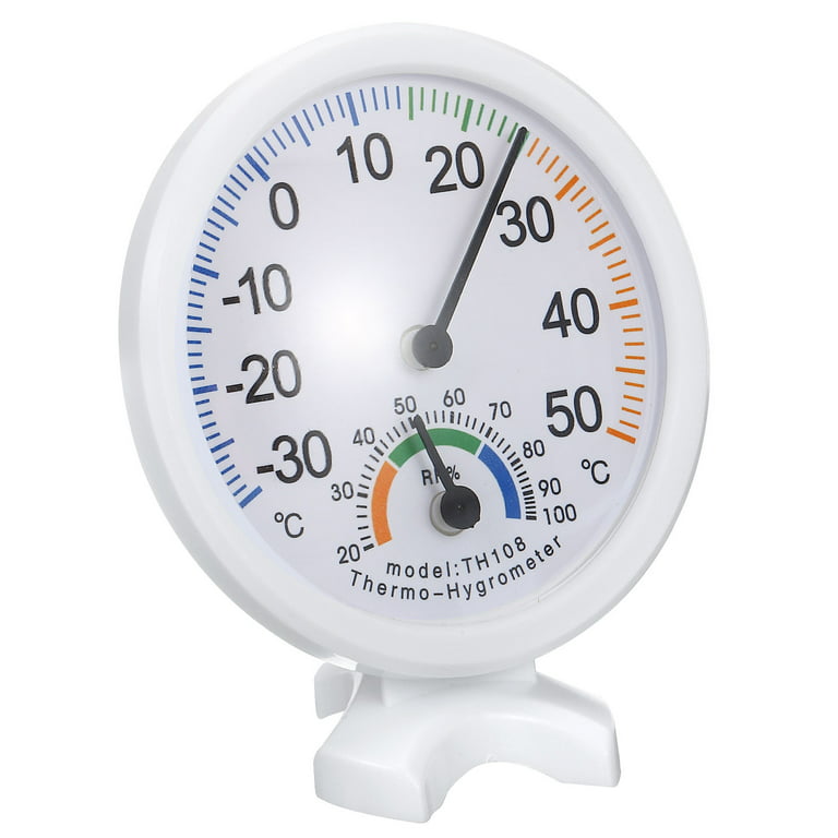 Indoor Dial Thermometer Hygrometer, 1 Temperature Humidity Gauge