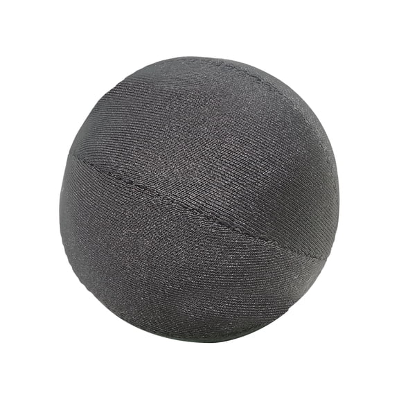 Mini Inflatable Beach Ball and Pool Water Game Accessory, Durable PVC Design Summer Activity Gear Black S