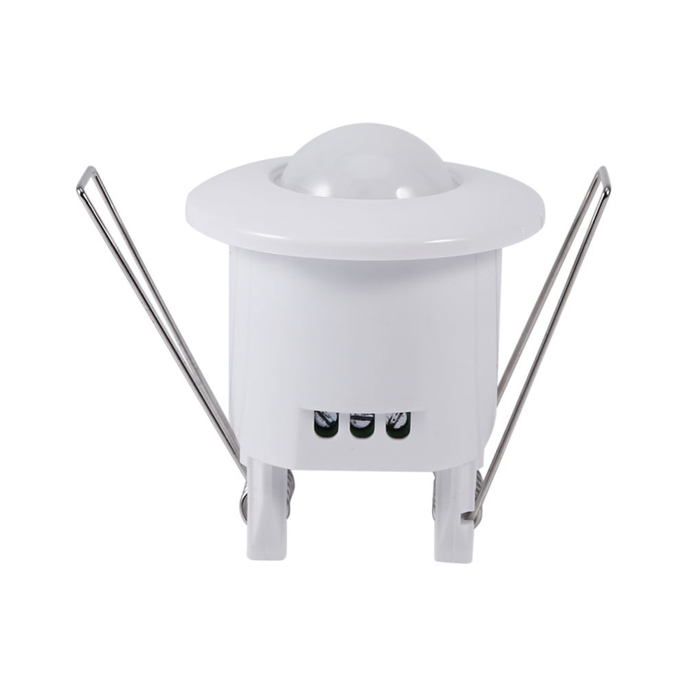 Mini Infrared Motion Sensor Switch 360 Degree PIR Detection Recessed