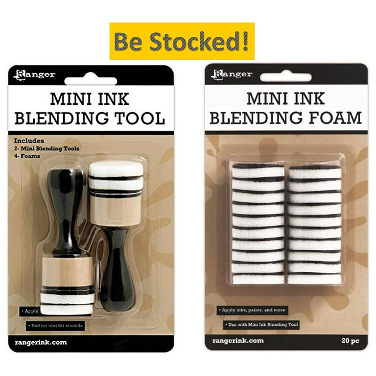 Svarende til ulv Smitsom sygdom Mini Ink Blending Tool-1 Round (Mini Ink Blending Tool With Replacement  Foams) - Walmart.com