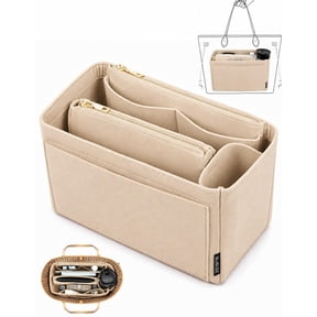 Bag Organizer Insert with Water Bottle Holder and Zipper Pocket, Multi ...
