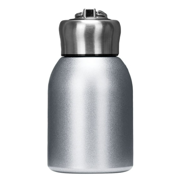 Mini Insulated Steel Flask 300ML Thermal Cup Portable Leakproof Design With Convenient Carry Hook For Hydration