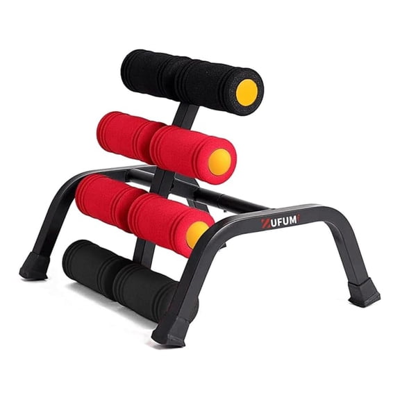 Mini Inversion Table with Back Massage Relieve Back Pain Foldable Back Stretcher Ab Machine with 400LB Weight Capacity(HXCY4101)