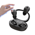 thumbnail image 1 of Mini Invisible Earbuds for Work and Sleep - Best Small Earbuds for Small Ear Canals for Sleeping Tiny Discreet Hidden Invisible Headphones for Work,Black, 1 of 7