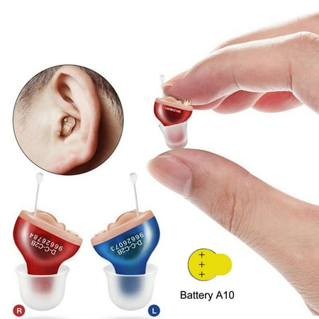 Mini Invisible Personal Sound Amplifier With Digital Magic Ear For Senior And Adult Inner-Ear Hearing Amplifier,1 Pcs Blue