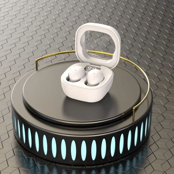 Mini Invisible Sleep Earbuds for Small Ear Canals, 25H Playtime Bluetooth 5.3 Tiny Wireless Sleeping Headset with Mic, Lightweight Discreet Headphones for Side Sleepers