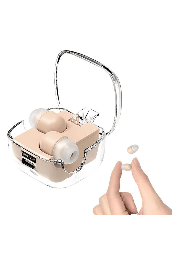 Mini Invisible Small Bluetooth Earbuds Sleeping,Hidden Earbuds,Tiny Earbuds for Small Ears Low Profile Tiny Hidden Discreet Smallest Earbuds,Nude