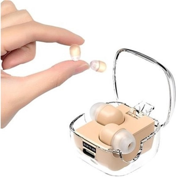 Mini Invisible Small Bluetooth Earbuds Sleeping,Hidden Earbuds,Tiny Earbuds for Small Ears Low Profile Tiny Hidden Discreet Smallest Earbuds,color