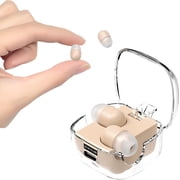 Mini Invisible Small Bluetooth Earbuds Sleeping for Small Ears Low Profile Tiny Hidden Discreet Smallest Earbuds for Work Sleep Ear Buds Invisible Headphones Buds Skin Tone