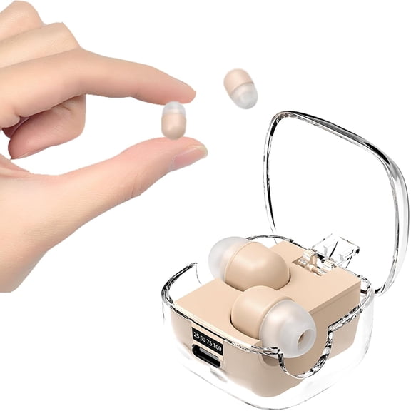 Mini Invisible Small Bluetooth Earbuds Sleeping for Small Ears Low Profile Tiny Hidden Discreet Smallest Earbuds for Work Sleep Ear Buds Invisible Headphones Buds Skin Tone