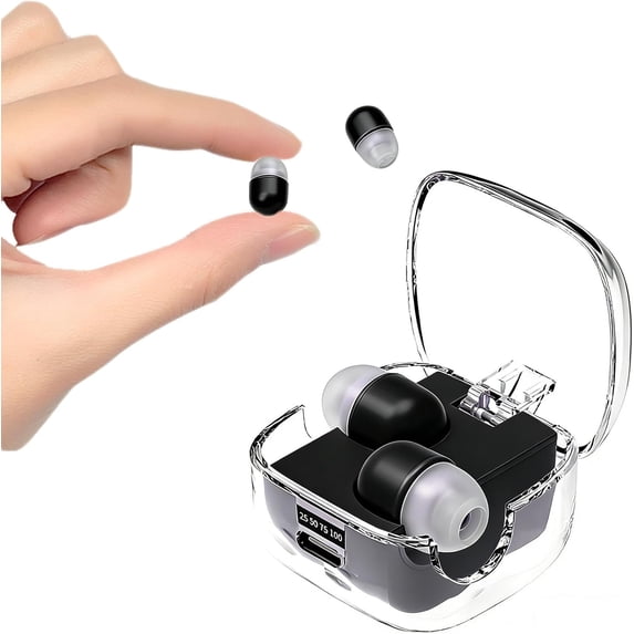 Mini Invisible Small Bluetooth Earbuds Sleeping for Small Ears Low Profile Tiny Hidden Discreet Smallest Earbuds for Work Sleep Ear Buds Invisible Headphones Buds Skin Tone