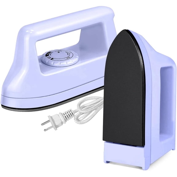 Mini Iron for Crafts and Quilting - Travel and Household Electric Heat Press Mac