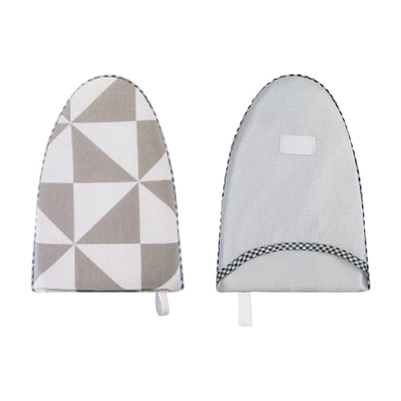 Mini Ironing Board Pad, Handheld Ironing Board, Portable Ironing Mat for Collars & Cuffs, High-Temperature Resistant Iron Pad, 1-Piece