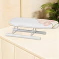 thumbnail image 1 of Mini Ironing Board, Portable Compact Space Saving Tabletop Ironing Board, Sleeve Cuffs and Collars Handling, for Home and Travel Use, White, 1 of 6