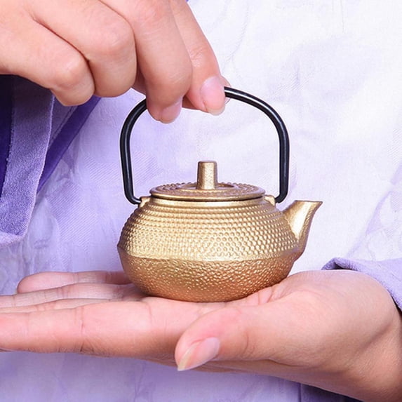 Mini Japanese Kettle Small Teapot Tea Pot 50ml, Easy To Carry