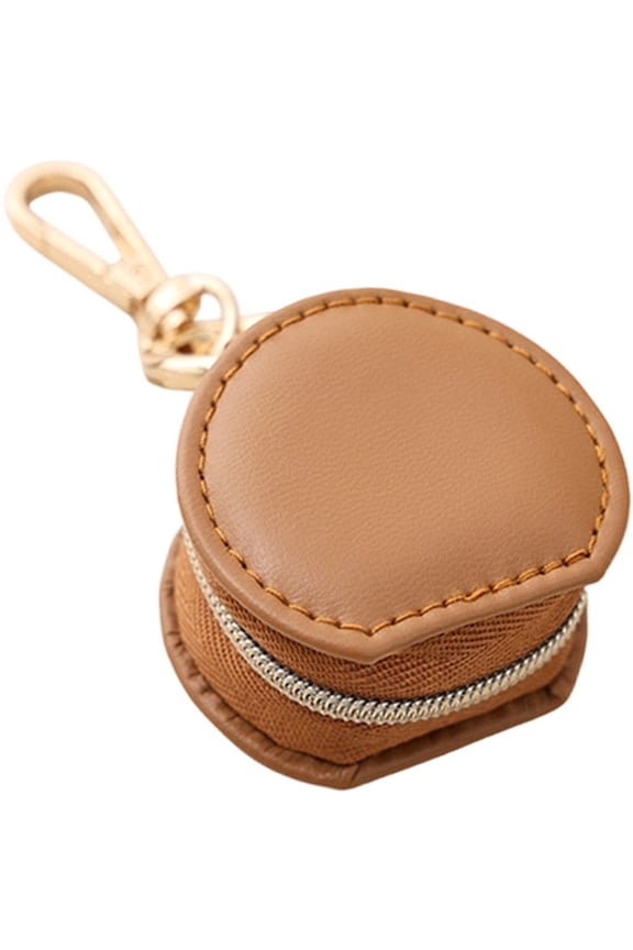 Mini Jewellery Box, Travel Ring Case with Keychain Clip Portable Small Travel Jewellery Case for Women Earrings Rings Necklace