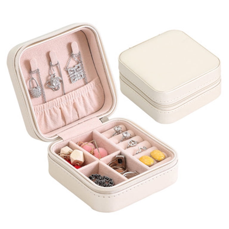 Mini Jewelry Travel Case, Travel Jewelry Organizer Box, Small