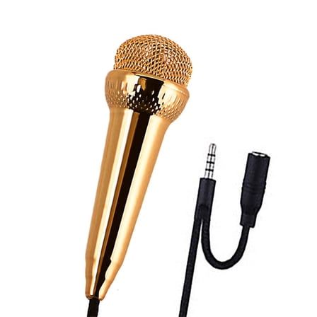 Mini Karaoke Condenser Microphone For Phone Computer Mini PhoneMic