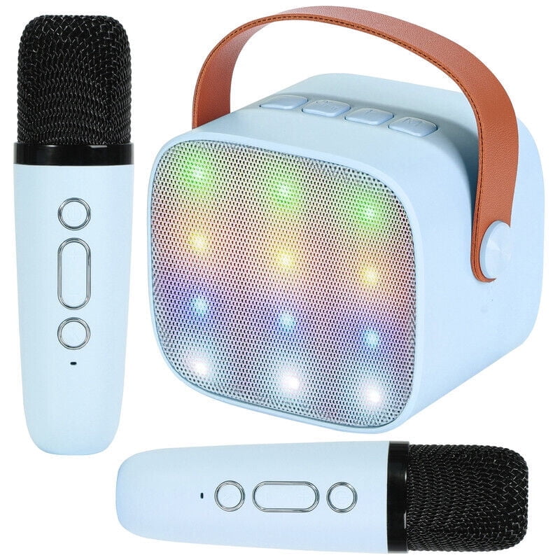 Kids Karaoke Microphone Toy - Blue, Mini Sing-Along Machine For Boys & Girls - View #7