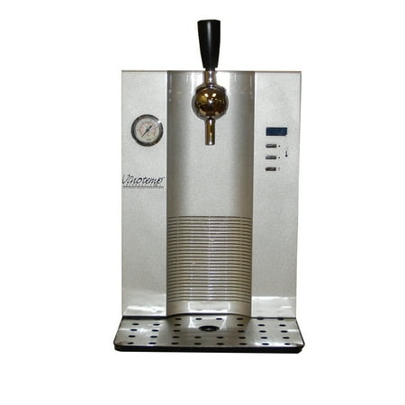 Vinotemp - Mini Keg Beer Dispenser - For Use With 5L Kegs (With Regulator) - Silver