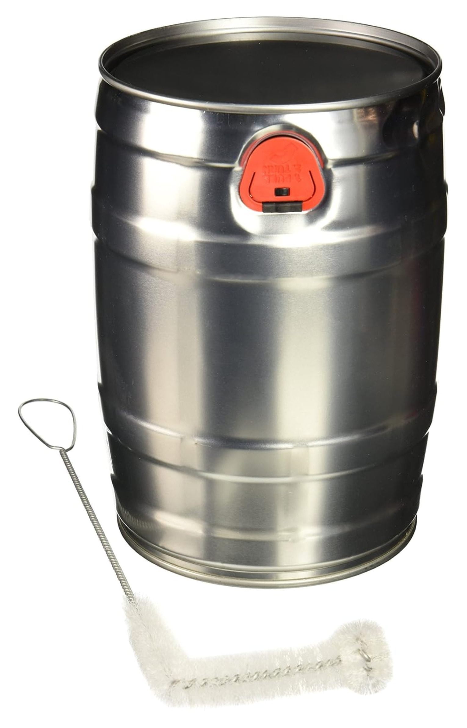 Mini Keg with Cleaning Brush, 5 L