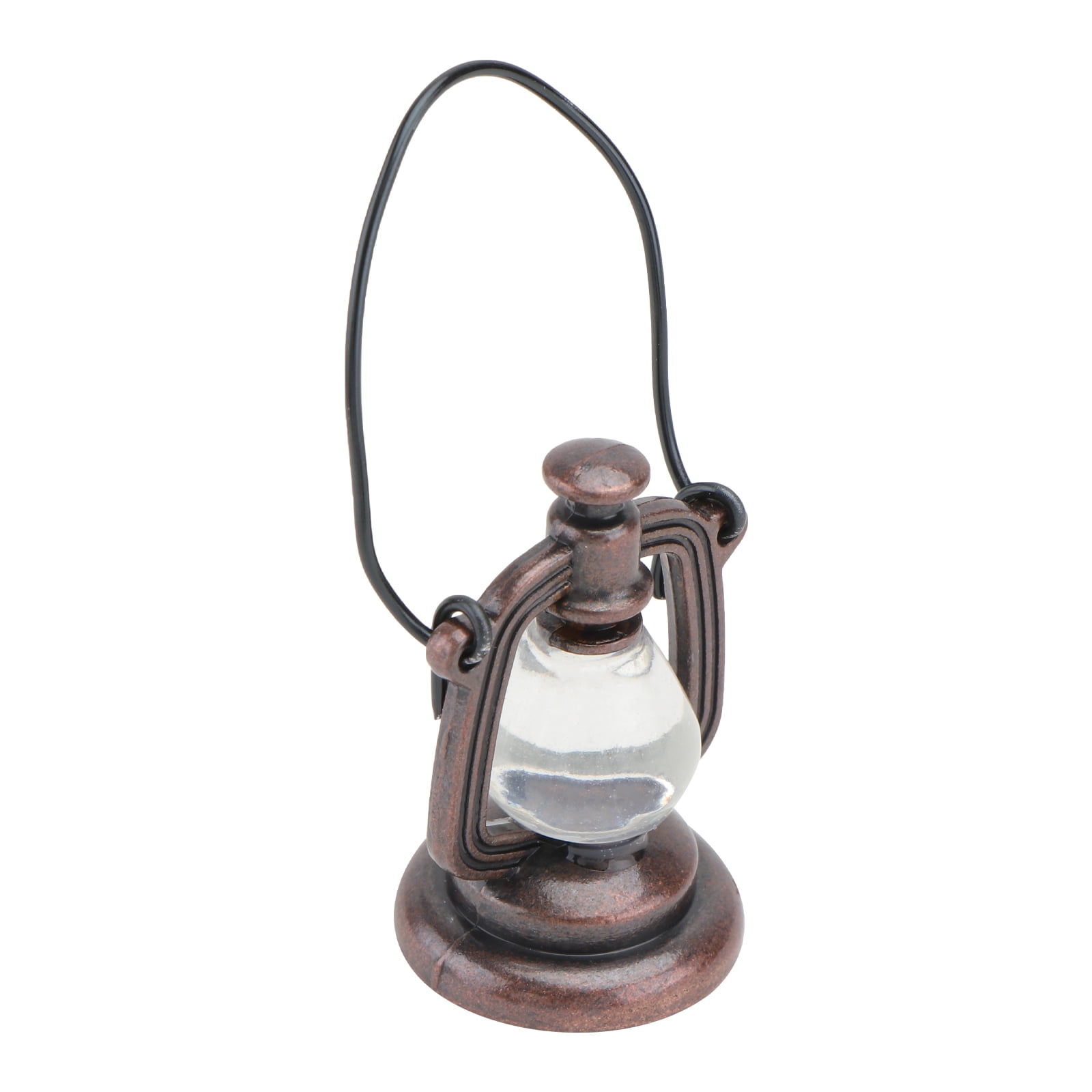 Mini Kerosene Lamp Lantern Scene Layout Prop Miniature Kerosene Lamp