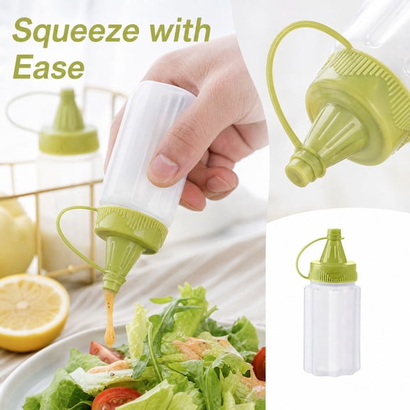 Mini Ketchup Squeeze Bottles Condiment Bottle Mini Sauce Bottle Honey Mustard Salad Dressing Sauce Bento Box Container
