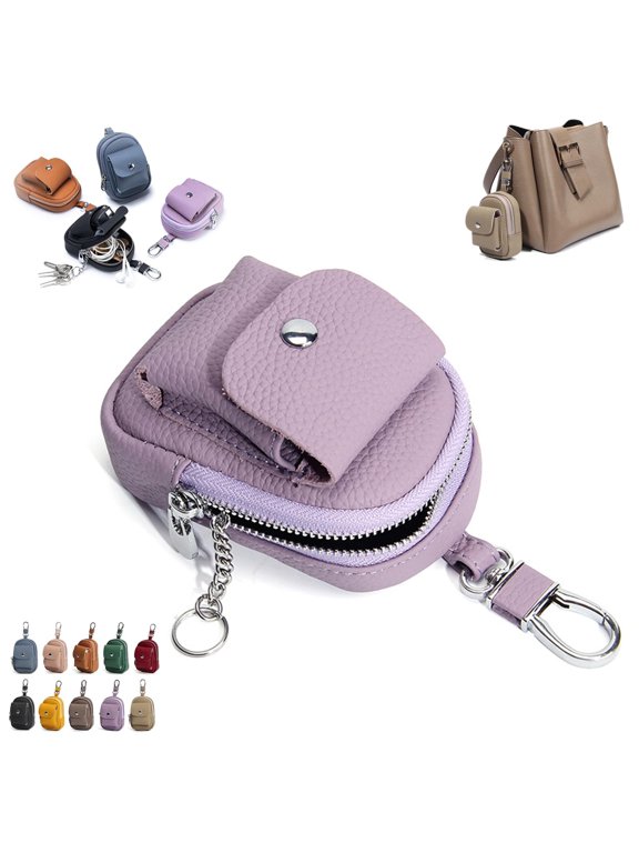 Mini Key Holder Waist Portable Keychain Wallet Compact Key Organizer Pouch For And Outdoor Travel