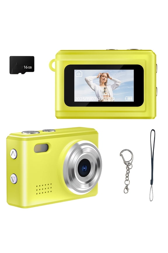 Mini Keychain Camera 1080P, Portable Thumb-Sized Camcorder with 80 Mins Battery, Micro Video Recorder Gift for Girlfriend Boyfriend