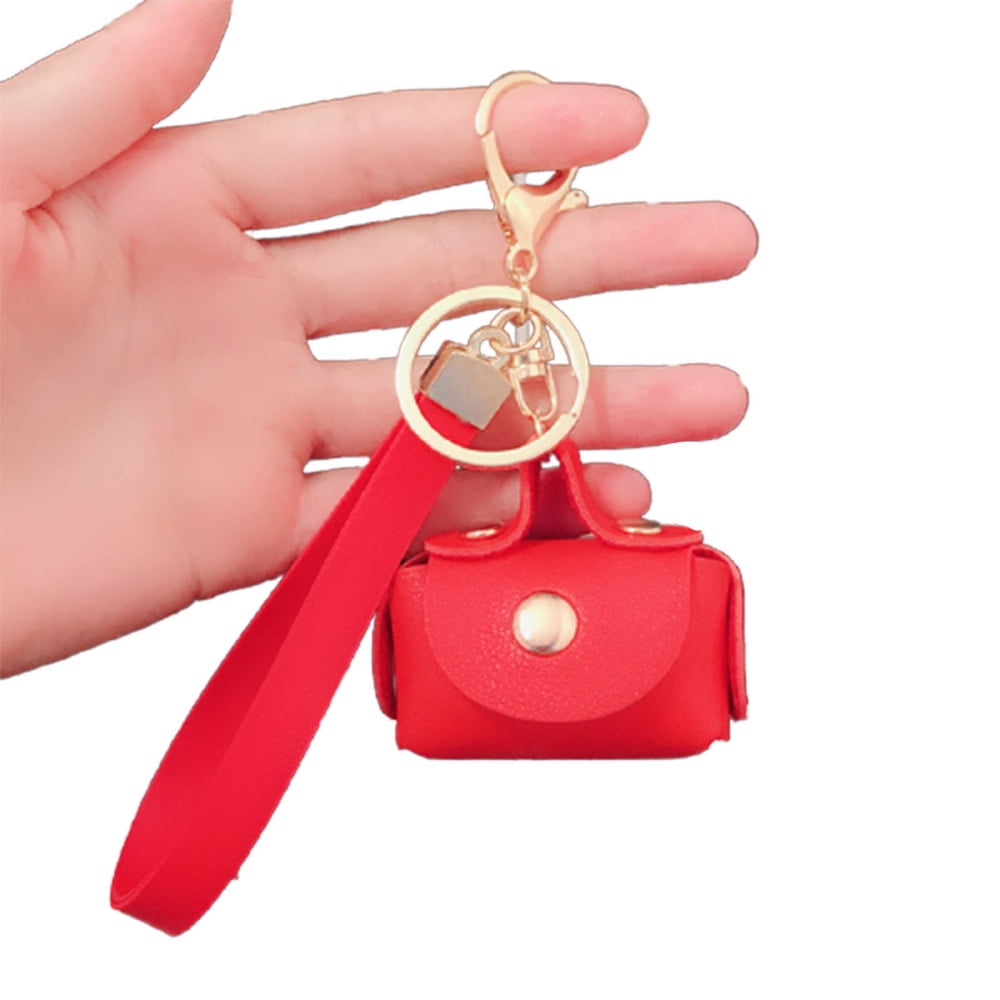 Unicorn Coin Mini Backpack Bag PU Leather Keychain Pouch Wallet Unicorn  Mini Bag Keychain For Kids